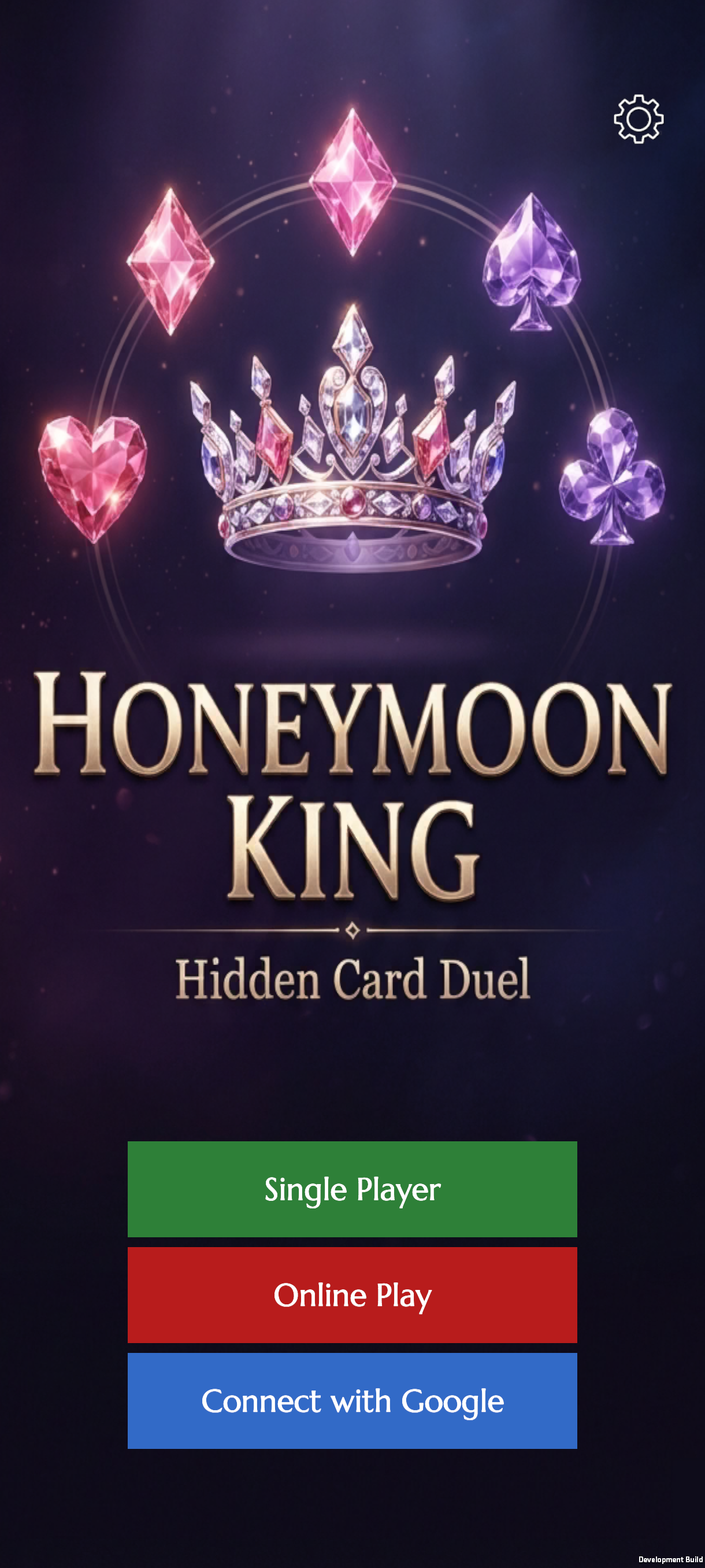 Main menu